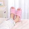 imageshevalues Open Toe House Slippers for Women Men Soft Cotton Indoor Shoes Memory Foam Slip On bedroom SlippersDark Pink