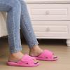 imageshevalues Orthopedic Slippers for Women with Arch Support Adjustable Open Toe House Shoes for Plantar FasciitisHot Pink