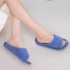 imageshevalues Orthopedic Slippers for Women with Arch Support Adjustable Open Toe House Shoes for Plantar FasciitisNew Blue