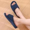 imageshevalues Orthopedic Slippers for Women with Arch Support Adjustable Open Toe House Shoes for Plantar FasciitisNew Navy