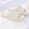 imageshevalues Shower Shoes for Women Men with Arch Support Quick Drying Pool Slides Lightweight Beach Sandals with Drain HolesBeige