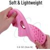 imageshevalues Shower Shoes for Women Men with Arch Support Quick Drying Pool Slides Lightweight Beach Sandals with Drain HolesHot Pink