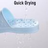 imageshevalues Shower Shoes for Women Men with Arch Support Quick Drying Pool Slides Lightweight Beach Sandals with Drain HolesLight Blue