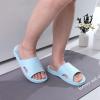 imageshevalues Shower Shoes for Women Men with Arch Support Quick Drying Pool Slides Lightweight Beach Sandals with Drain HolesLight Blue