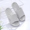 imageshevalues Shower Shoes for Women Men with Arch Support Quick Drying Pool Slides Lightweight Beach Sandals with Drain HolesLight Grey