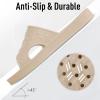 imageshevalues Shower Shoes for Women Men with Arch Support Quick Drying Pool Slides Lightweight Beach Sandals with Drain HolesLight Khaki