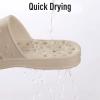 imageshevalues Shower Shoes for Women Men with Arch Support Quick Drying Pool Slides Lightweight Beach Sandals with Drain HolesLight Khaki