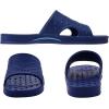 imageshevalues Shower Shoes for Women Men with Arch Support Quick Drying Pool Slides Lightweight Beach Sandals with Drain HolesNavy