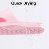 imageshevalues Shower Shoes for Women Men with Arch Support Quick Drying Pool Slides Lightweight Beach Sandals with Drain HolesPink