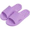 imageshevalues Shower Shoes for Women Men with Arch Support Quick Drying Pool Slides Lightweight Beach Sandals with Drain HolesPurple
