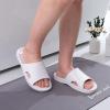 imageshevalues Shower Shoes for Women Men with Arch Support Quick Drying Pool Slides Lightweight Beach Sandals with Drain HolesWhite