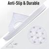 imageshevalues Shower Shoes for Women Men with Arch Support Quick Drying Pool Slides Lightweight Beach Sandals with Drain HolesWhite