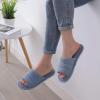 imageshevalues Summer House Slippers for Women Men Breathable Waffle Indoor Slippers Slipon Open Toe Home ShoesBlue
