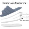 imageshevalues Summer House Slippers for Women Men Breathable Waffle Indoor Slippers Slipon Open Toe Home ShoesBlue