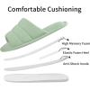 imageshevalues Summer House Slippers for Women Men Breathable Waffle Indoor Slippers Slipon Open Toe Home ShoesGreen