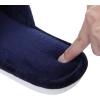 imageshevalues Terry Cloth Open Toe Slippers for Women Memory Foam Slip On House SlippersNavy