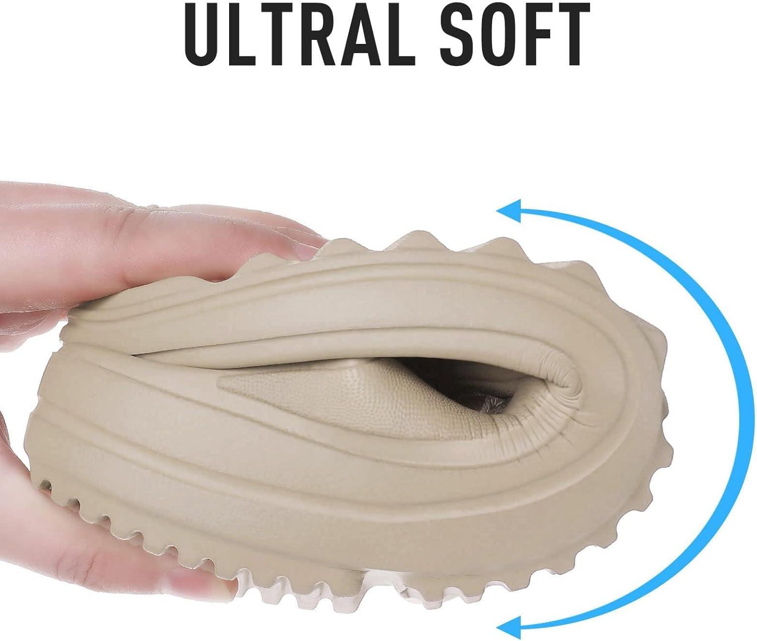 imageshevalues Orthopedic Sandals for Women Arch Support Recovery Flip Flops Pillow Soft Summer Beach ShoesNude