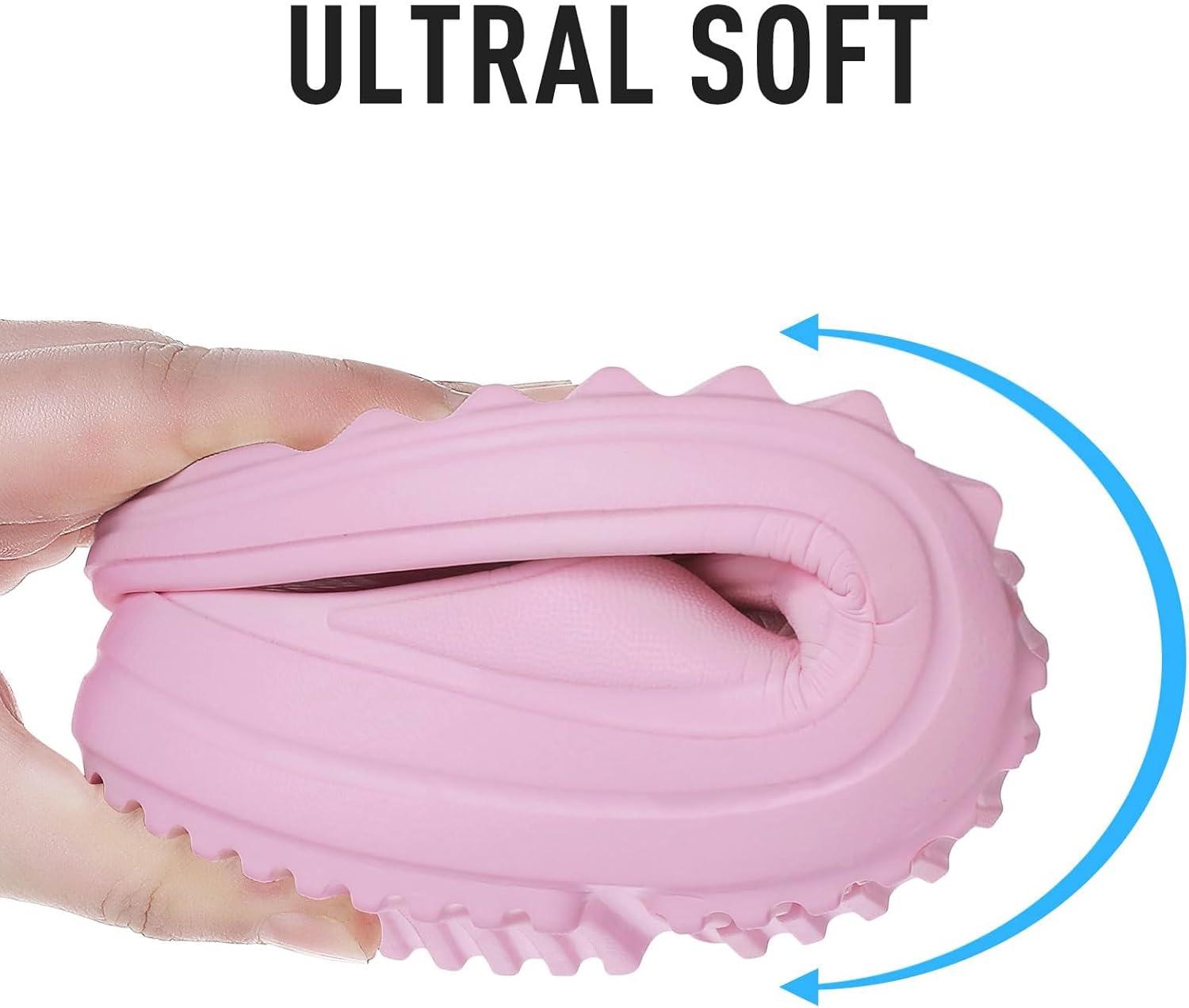 imageshevalues Orthopedic Sandals for Women Arch Support Recovery Flip Flops Pillow Soft Summer Beach ShoesPink