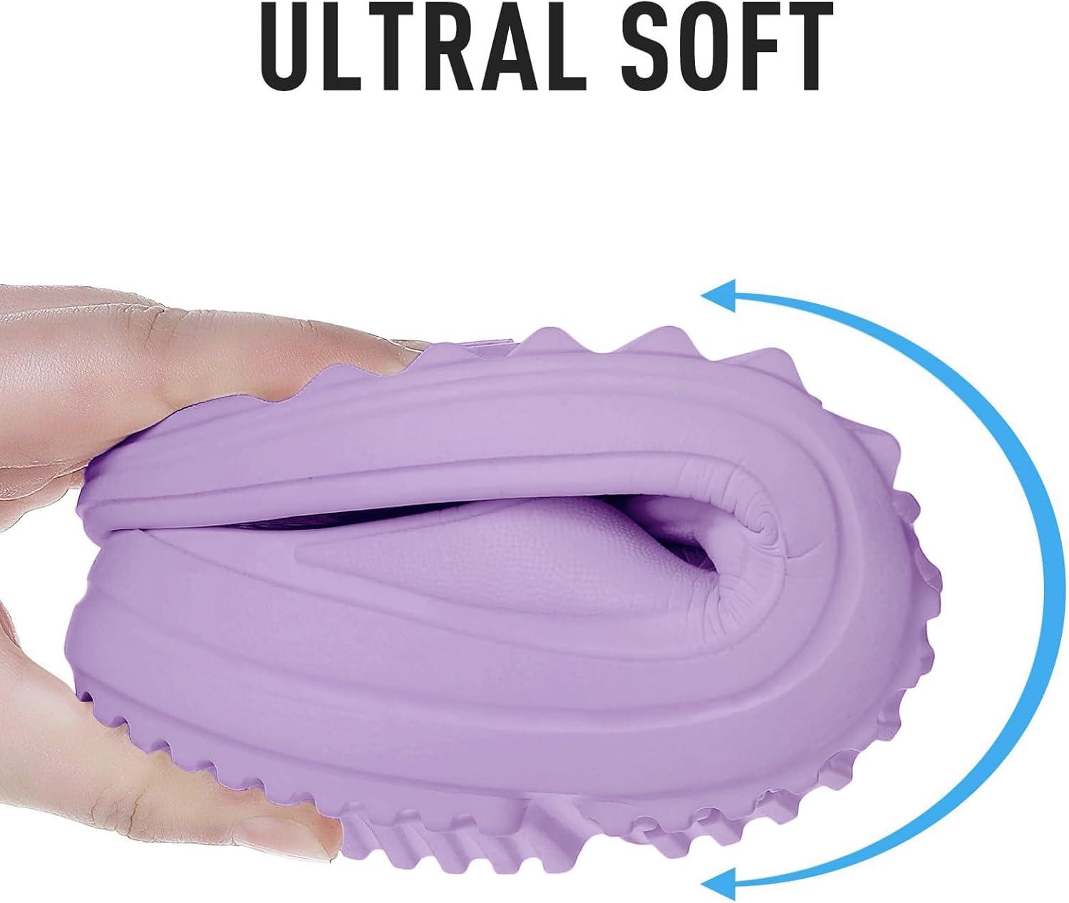 imageshevalues Orthopedic Sandals for Women Arch Support Recovery Flip Flops Pillow Soft Summer Beach ShoesPurple