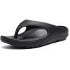 imageshevalues Orthopedic Sandals for Women Arch Support Recovery Flip FlopsBlack