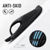 imageshevalues Orthopedic Sandals for Women Arch Support Recovery Flip Flops Pillow Soft Summer Beach ShoesBlack