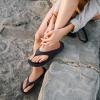 imageshevalues Orthopedic Sandals for Women Arch Support Recovery Flip Flops Pillow Soft Summer Beach ShoesBlack