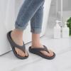 imageshevalues Orthopedic Sandals for Women Arch Support Recovery Flip Flops Pillow Soft Summer Beach ShoesGrey