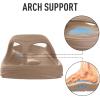 imageshevalues Orthopedic Sandals for Women Arch Support Recovery Flip Flops Pillow Soft Summer Beach ShoesKhaki