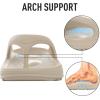 imageshevalues Orthopedic Sandals for Women Arch Support Recovery Flip Flops Pillow Soft Summer Beach ShoesNude
