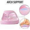 imageshevalues Orthopedic Sandals for Women Arch Support Recovery Flip Flops Pillow Soft Summer Beach ShoesPink