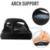 imageshevalues Orthopedic Sandals for Women Arch Support Recovery Flip FlopsBlack