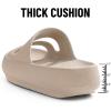 imageshevalues Orthopedic Slide Sandals for Women with Arch Support Pillow Soft Recovery Slip on Sandals Lightweight Summer Cloud Slippers for Plantar FasciitisUpdate Sand