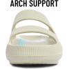 imageshevalues Orthopedic Slide Sandals for Women with Arch Support Pillow Soft Recovery Slip on Sandals Lightweight Summer Cloud Slippers for Plantar FasciitisBone