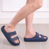 imageshevalues Orthopedic Slide Sandals for Women with Arch Support Pillow Soft Recovery Slip on Sandals Lightweight Summer Cloud Slippers for Plantar FasciitisDark Blue