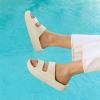 imageshevalues Orthopedic Slide Sandals for Women with Arch Support Pillow Soft Recovery Slip on Sandals Lightweight Summer Cloud Slippers for Plantar FasciitisBone