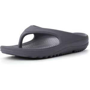 imageshevalues Orthopedic Sandals for Women Arch Support Recovery Flip Flops Pillow Soft Summer Beach ShoesGrey