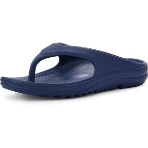 imageshevalues Orthopedic Sandals for Women Arch Support Recovery Flip Flops Pillow Soft Summer Beach ShoesNavy Blue