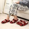imageshevalues Best Mama Papa House Slippers for Mom and Dad from Daughter Son Memory Foam Indoor Slippers for Women MenTerry Cloth  Best Papa Buffalo Plaid
