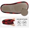 imageshevalues Best Mama Papa House Slippers for Mom and Dad from Daughter Son Memory Foam Indoor Slippers for Women MenTerry Cloth  Best Papa Buffalo Plaid