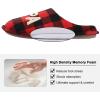 imageshevalues Best Mama Papa House Slippers for Mom and Dad from Daughter Son Memory Foam Indoor Slippers for Women MenTerry Cloth  Best Papa Buffalo Plaid